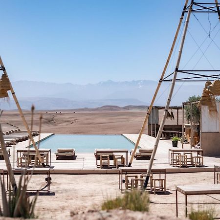 Готель Les Terrasses D'Agafay El Karia Екстер'єр фото