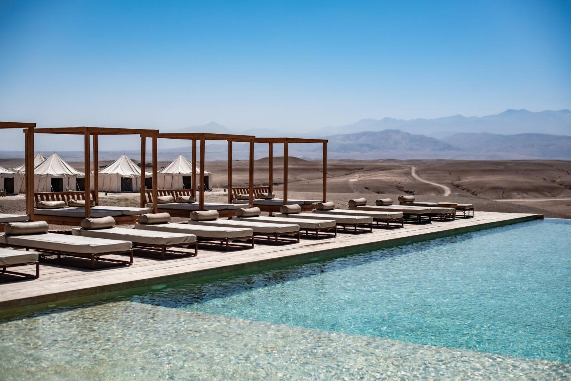 Готель Les Terrasses D'Agafay El Karia Екстер'єр фото